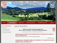 Tablet Screenshot of macierz-grodziec.org